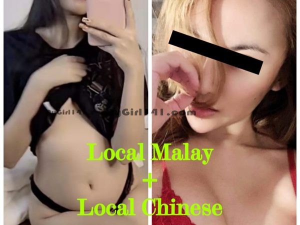 Threesome Escort Service - Local Malay and Chinese Freelance Girl - 3P